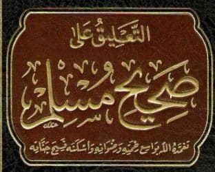 التعليق على صحيح مسلم بن الحجاج النيسابوري
