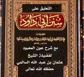 التعليق على سنن أبي داود  السجستاني بشرح عون المعبود الإصدار الثاني صوت